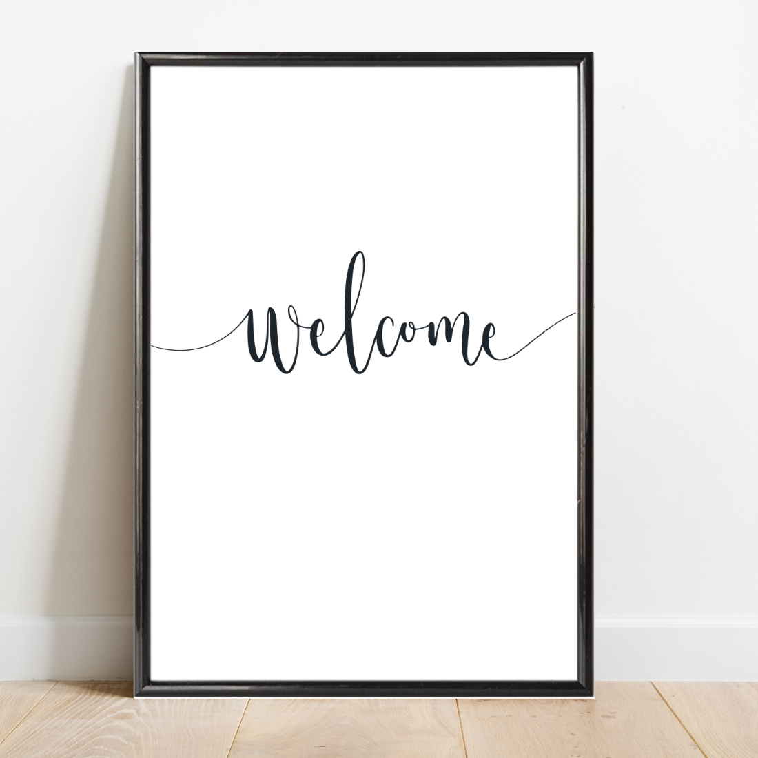 Poster 4er Set Welcome Home Hello